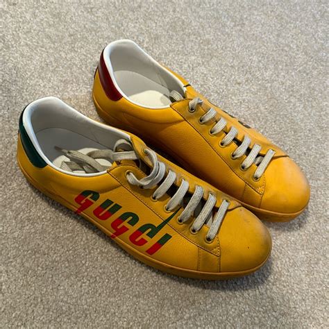 gucci ace blade yellow|Gucci Ace Blade Men's .